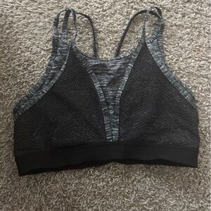 VSX Black and Gray Sports Bra